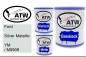 Preview: Ford, Silver Metallic, YM / M5909: 1L Lackdose + 1L Klarlack + 500ml Härter - Set, von ATW Autoteile West.